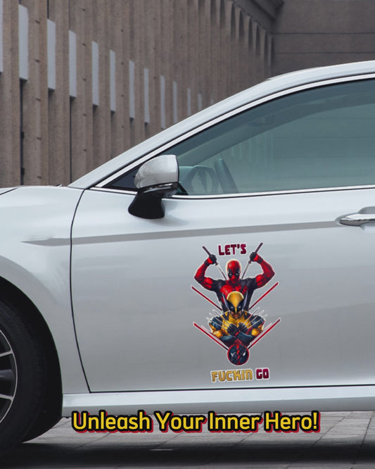 Let's Fucking Go - The Psychopath Decal Die Cut