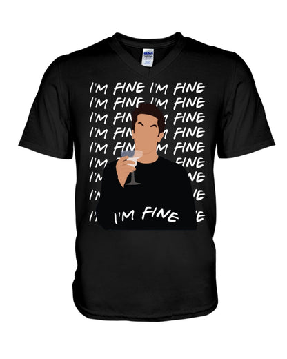 I'm Fine - T-shirt and Hoodie 1122