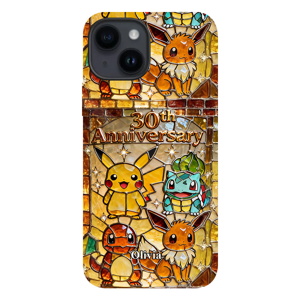 30th Anniversary - Personalized Monster Trainer Full Print Phone Case