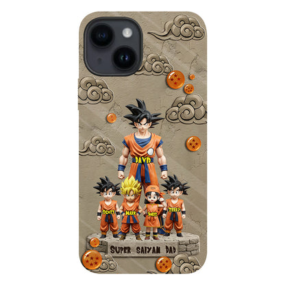 Strong Papa - Personalized Seven Balls Full Print Phone Case
