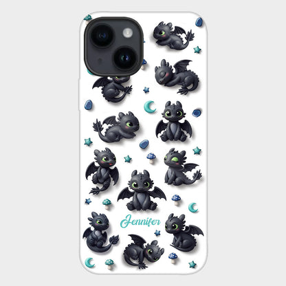 Adorable Dragon - Personalized Mouse Full Print Phone Case