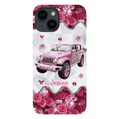 Glitter Car - Personalized Car Full Print Phone Case