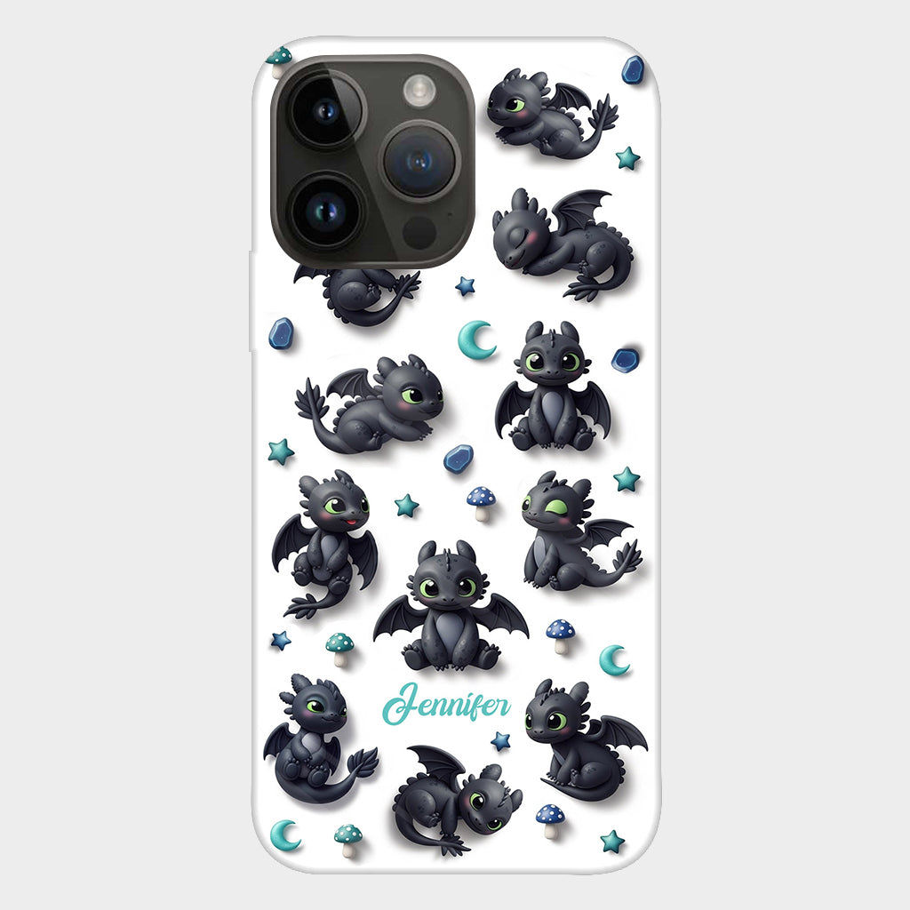Adorable Dragon - Personalized Mouse Full Print Phone Case