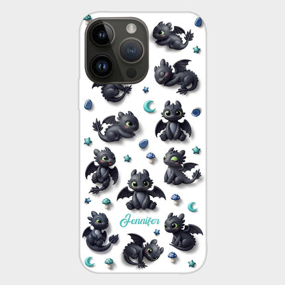 Adorable Dragon - Personalized Mouse Full Print Phone Case