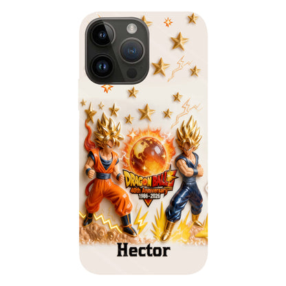 40th Anniversary - Personalized Seven Balls Full Print Phone Case