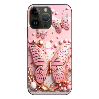 Love Butterflies - Personalized Butterfly Phone Case