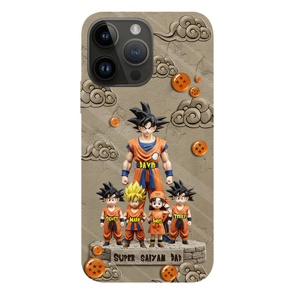 Strong Papa - Personalized Seven Balls Full Print Phone Case