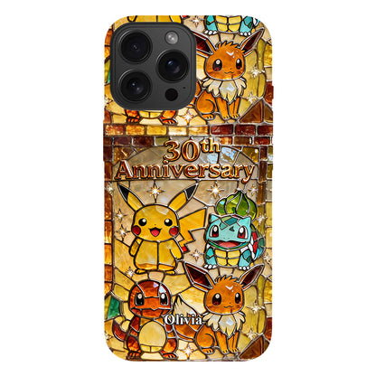 30th Anniversary - Personalized Monster Trainer Full Print Phone Case