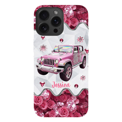 Glitter Car - Personalized Car Full Print Phone Case