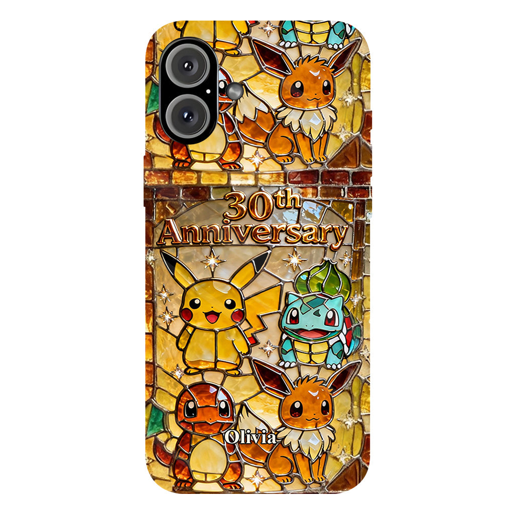 30th Anniversary - Personalized Monster Trainer Full Print Phone Case