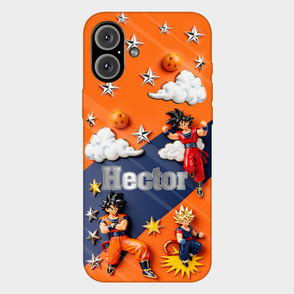 Strong Balls - Personalized Seven Balls Full Print Phone Case