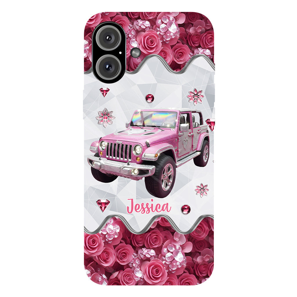 Glitter Car - Personalized Car Full Print Phone Case
