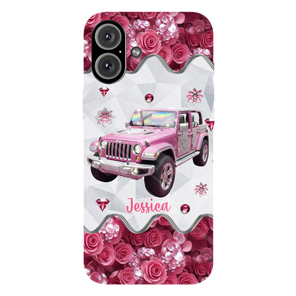 Glitter Car - Personalized Car Full Print Phone Case