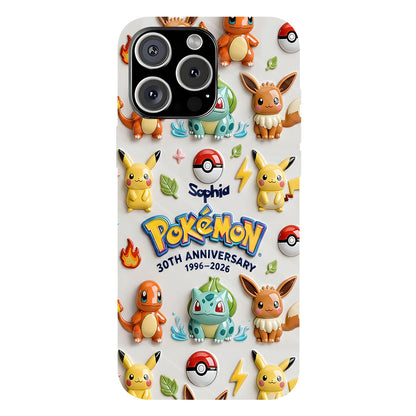 30th Anniversary - Personalized Monster Trainer Full Print Phone Case