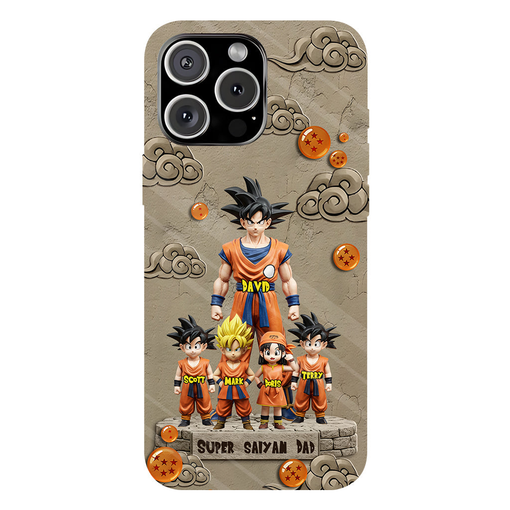 Strong Papa - Personalized Seven Balls Full Print Phone Case