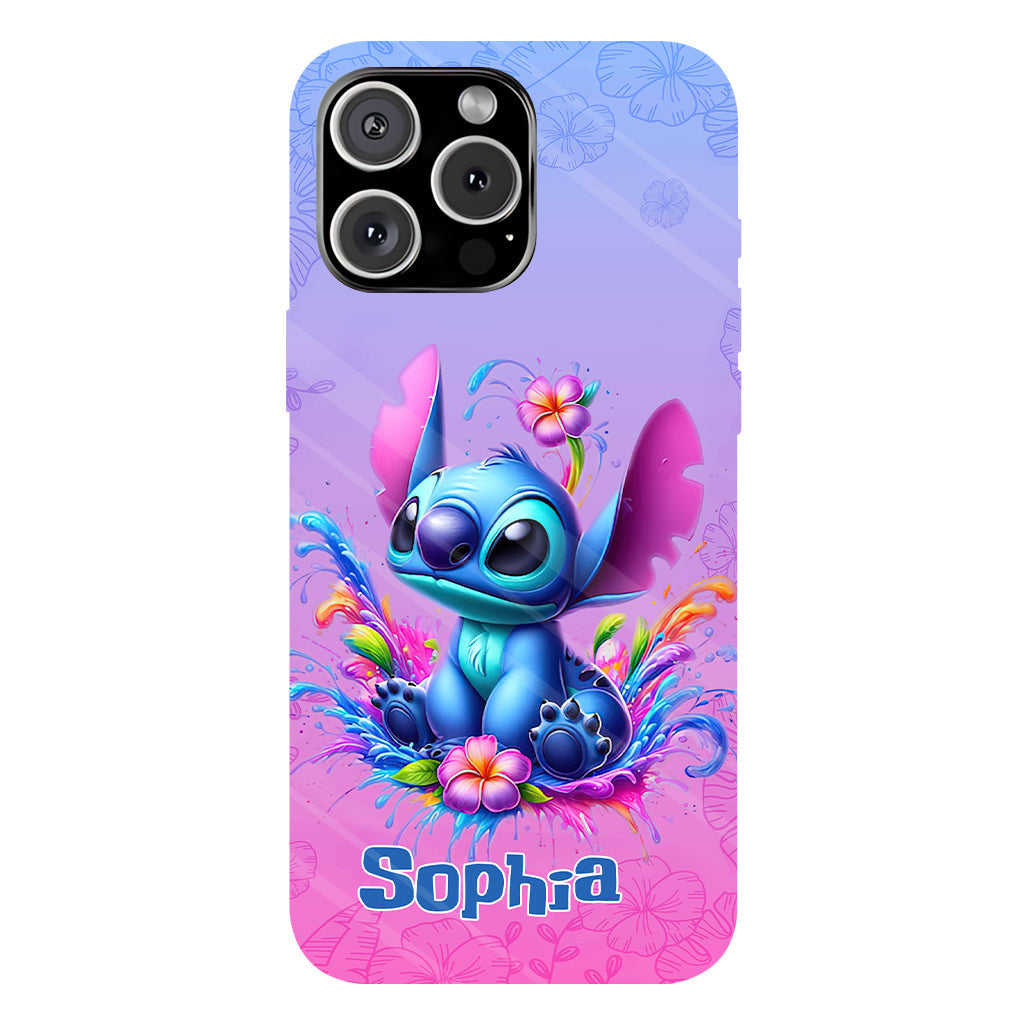 Colorful Ohana - Personalized Ohana Full Print Phone Case