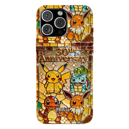30th Anniversary - Personalized Monster Trainer Full Print Phone Case
