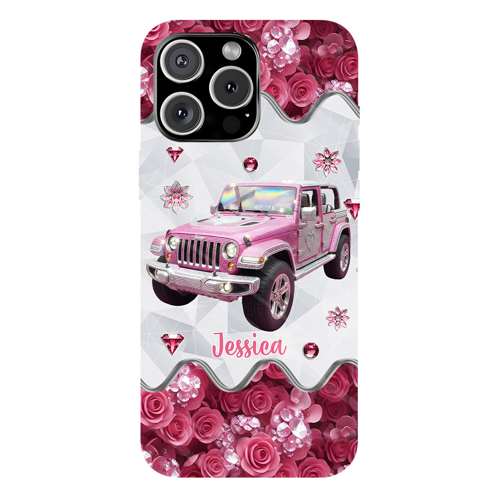 Glitter Car - Personalized Car Full Print Phone Case