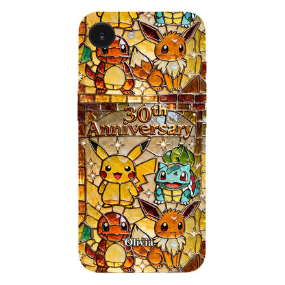 30th Anniversary - Personalized Monster Trainer Full Print Phone Case