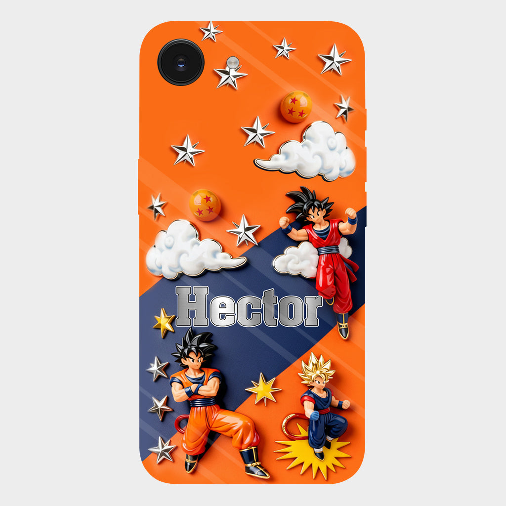 Strong Balls - Personalized Seven Balls Full Print Phone Case