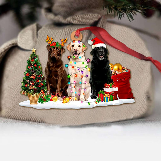 Labrador Retrievers Labrador - Retriever Ornament (Printed On Both Sides) 1022