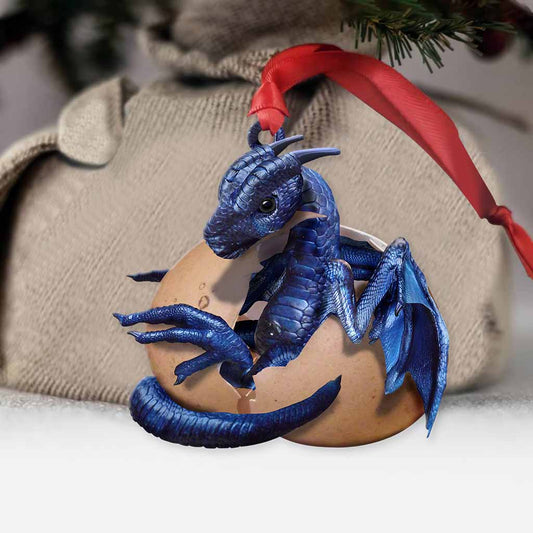 Dragon Egg - Christmas Ornament (Printed On Both Sides)