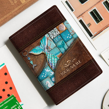 Love Mermaid - Personalized Mermaid Passport Holder