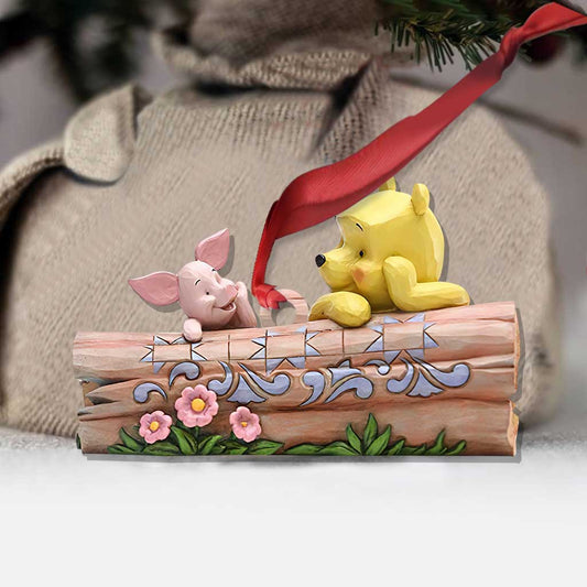 Friends - Christmas Mouse Ornament (Printed On Both Sides)