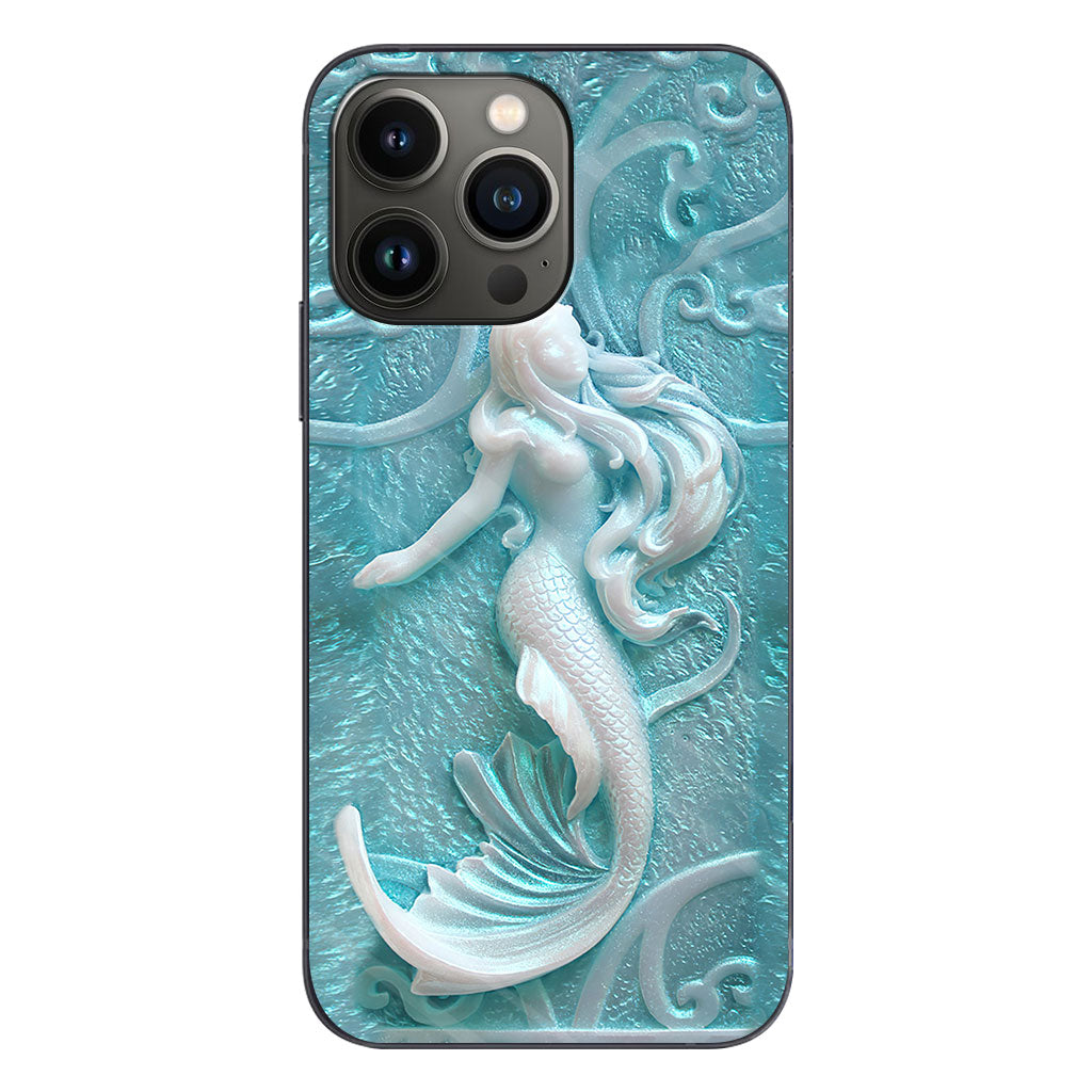 Ocean 3D Pattern Print - Mermaid Phone Case