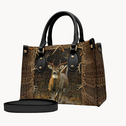 Deer Hunting - Hunting Leather Handbag