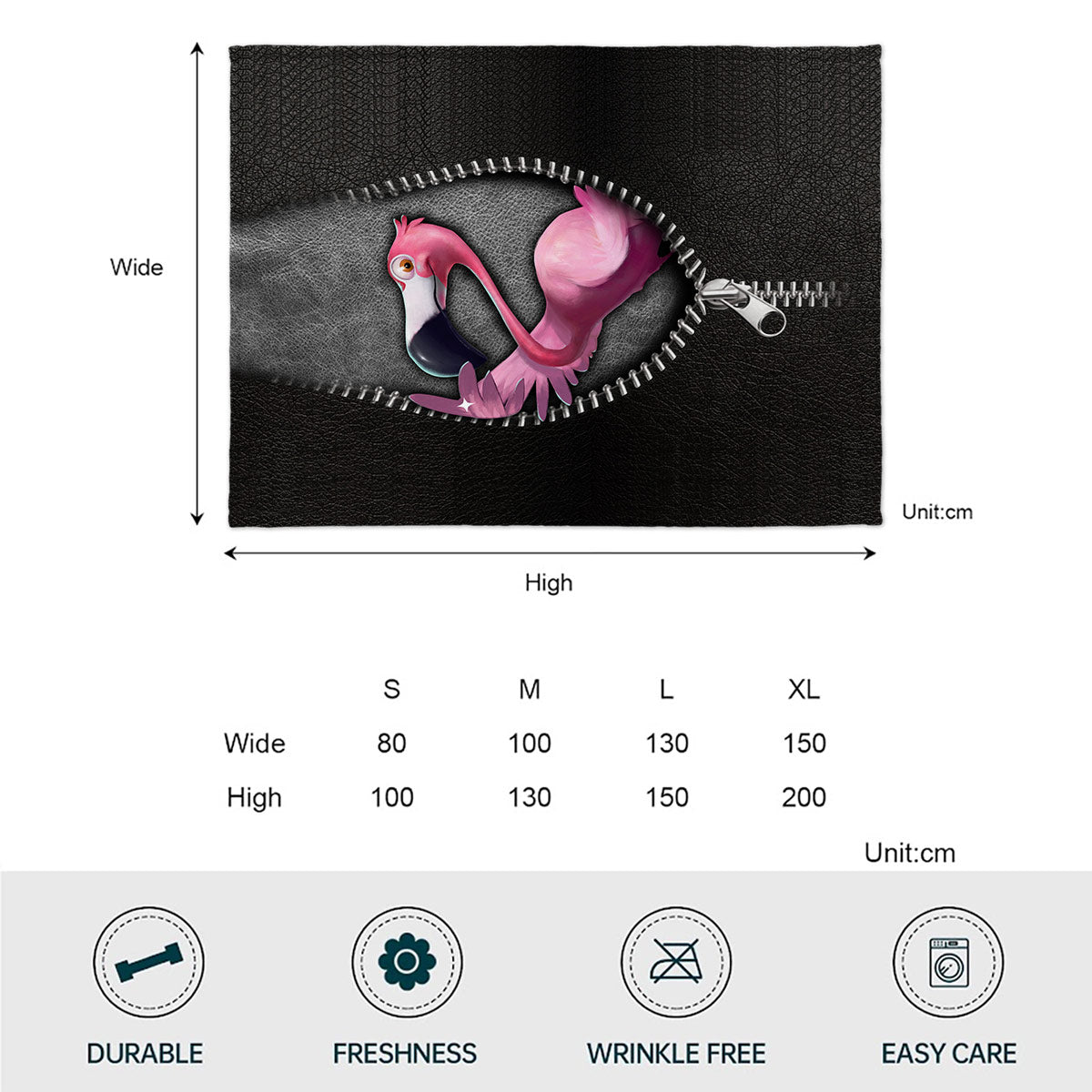 Love Flamingo - Flamingo Blanket