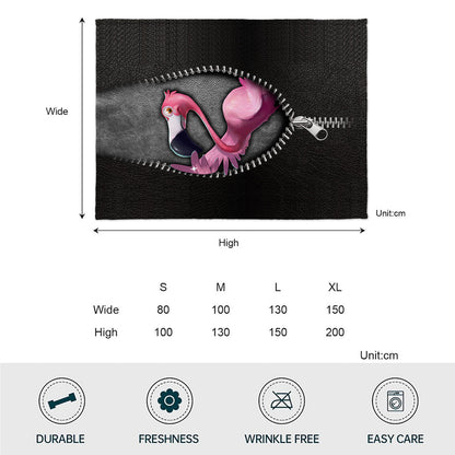 Love Flamingo - Flamingo Blanket