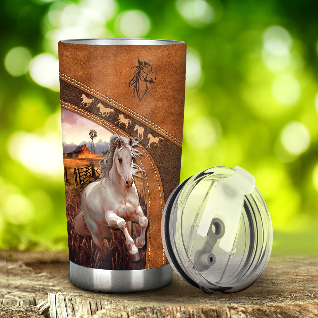 Horse Lovers - Personalized Horse Tumbler