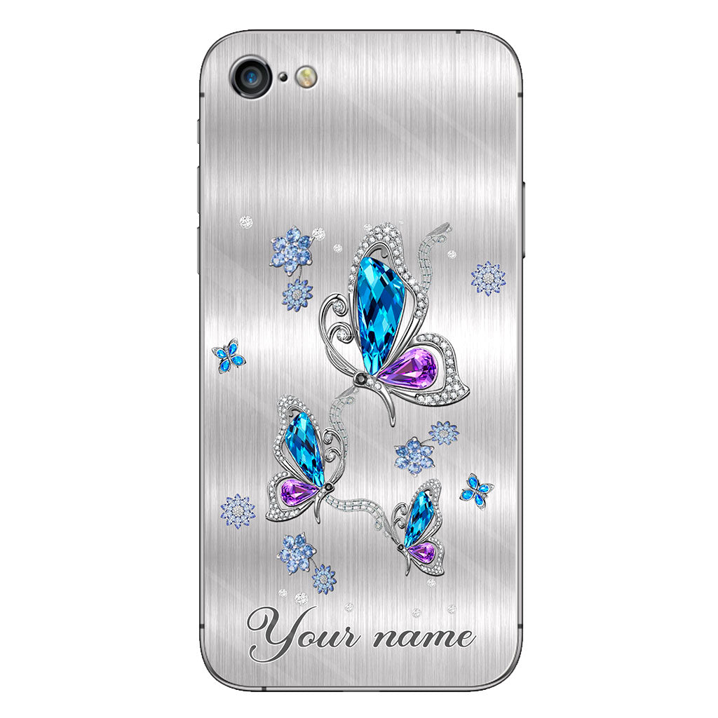 Love Butterflies - Personalized Butterfly Phone Case