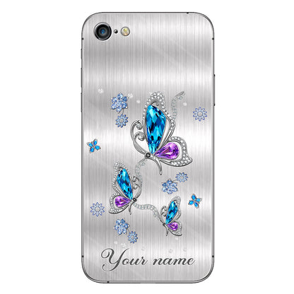 Love Butterflies - Personalized Butterfly Phone Case