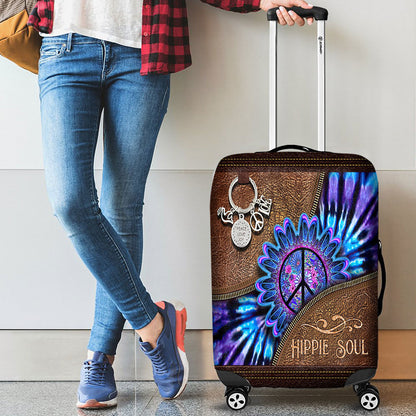 Peace Love Joy - Hippie Luggage Cover