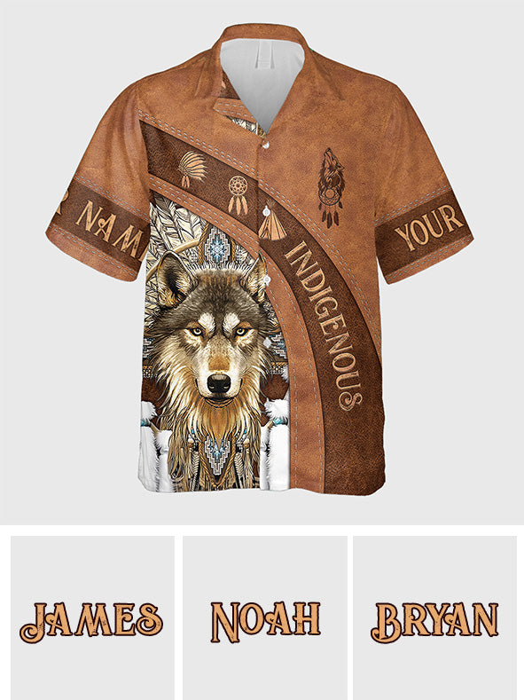 Indigenous - Personalized American Indian Hawaiian Shirt