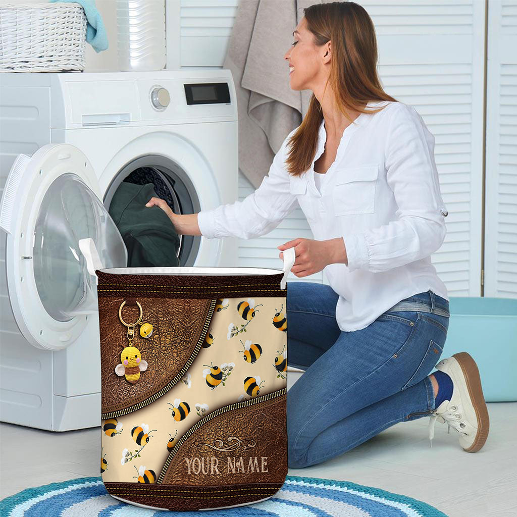 Bee Happy - Personalized Bee Storage Basket