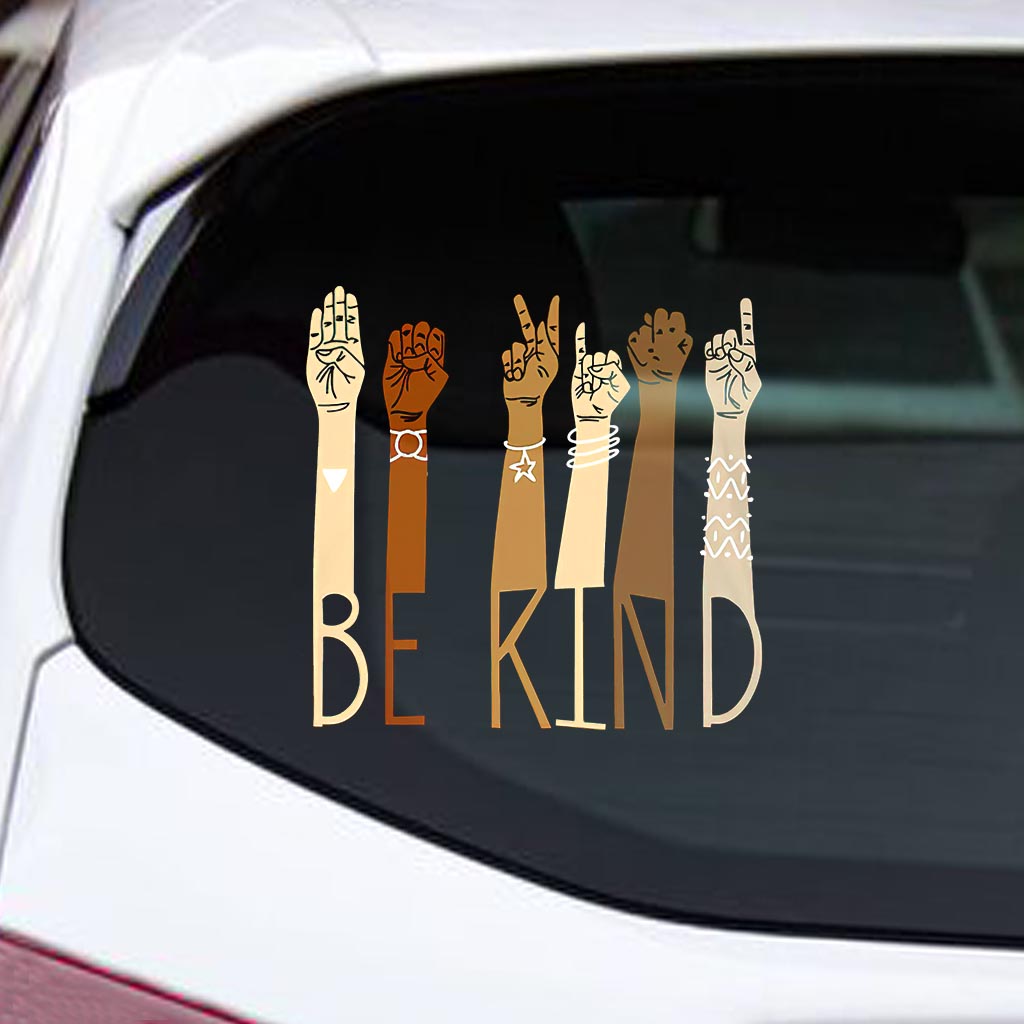 Be Kind - ASL Decal Full