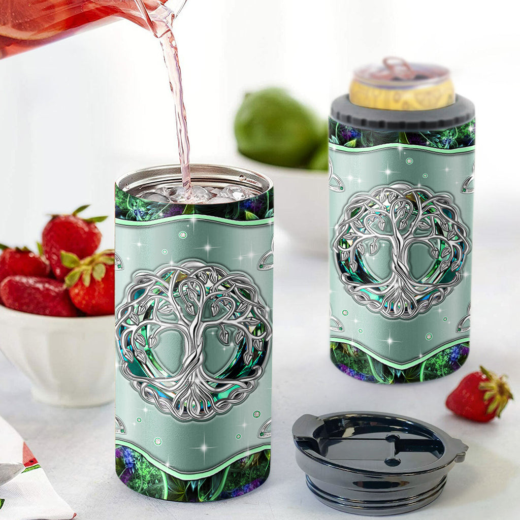 Tree Of Life Celtic Knot - Irish Can Cooler