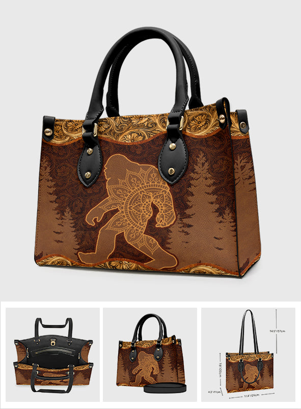 Believer - Bigfoot Leather Handbag