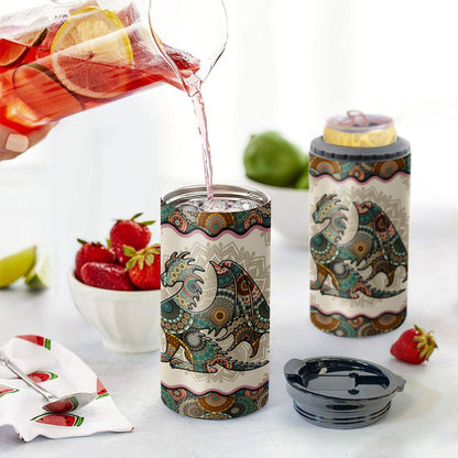 Mandala Dragon Pattern - Dragon Can Cooler