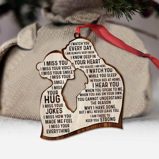 I Miss You - Memorial Ornament (Printed On Both Sides) 112021