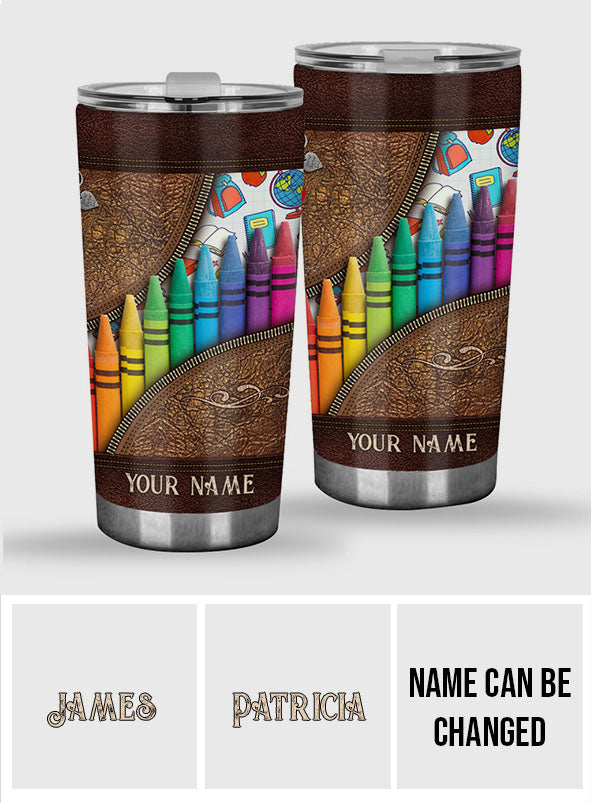 Teach Love Inspire - Personalized Teacher Tumbler
