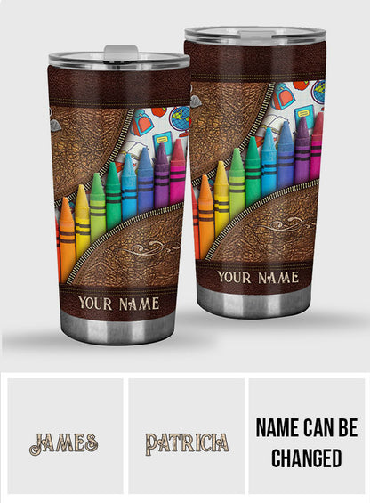 Teach Love Inspire - Personalized Teacher Tumbler