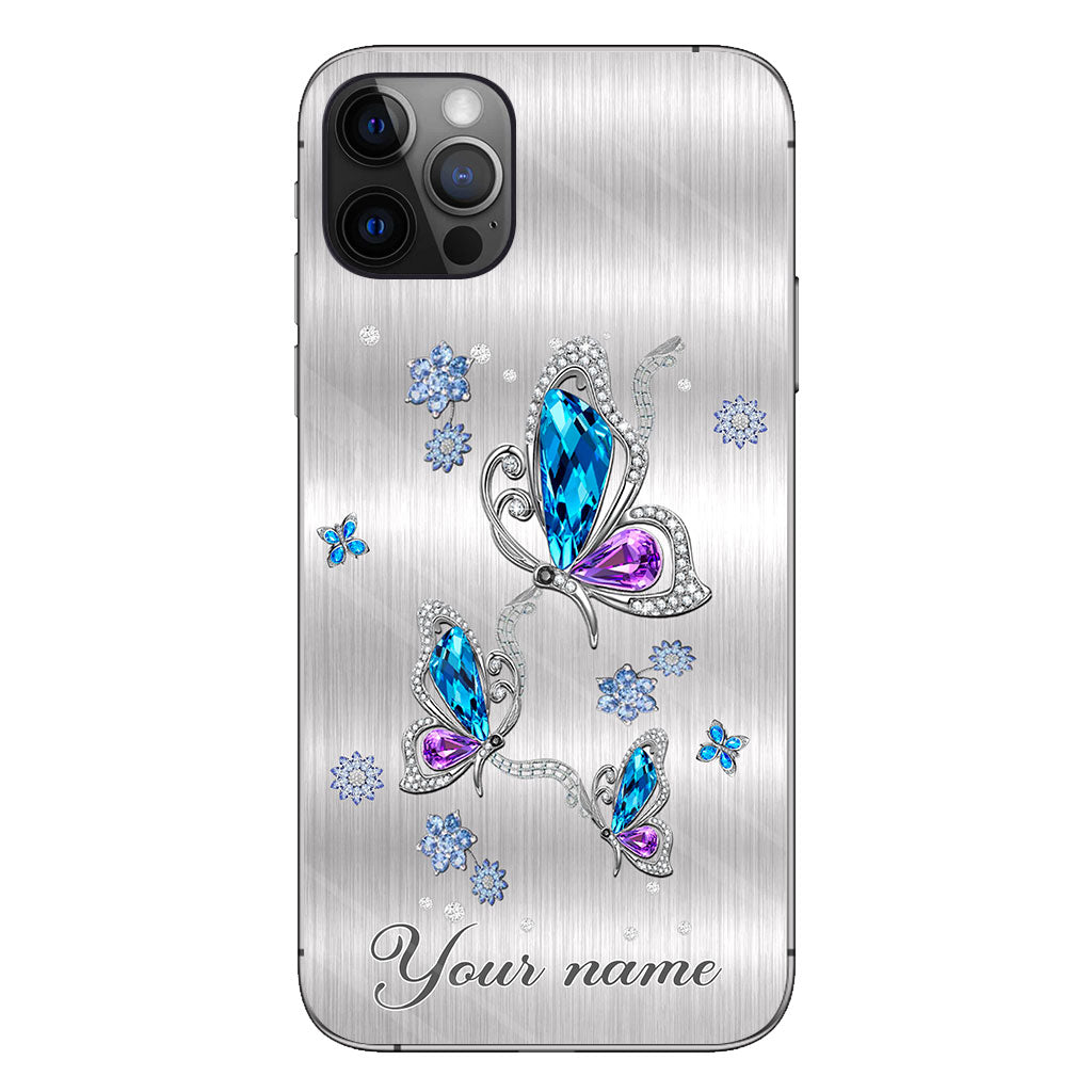 Love Butterflies - Personalized Butterfly Phone Case