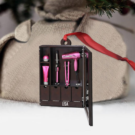 My Hairdresser's Collection - Personalized Christmas Hairdresser Ornament (Printed On Both Sides)