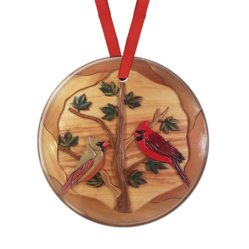 Cardinal Love Forever - Memorial Ornament (Printed On Both Sides) 1022