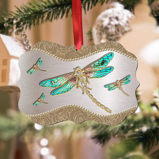 Dragonfly Jewelry Printing - Dragonfly Ornament (Printed On Both Sides) 1022