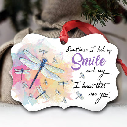 Memorial I Know That Was You - Memorial Ornament (Printed On Both Sides) 1022